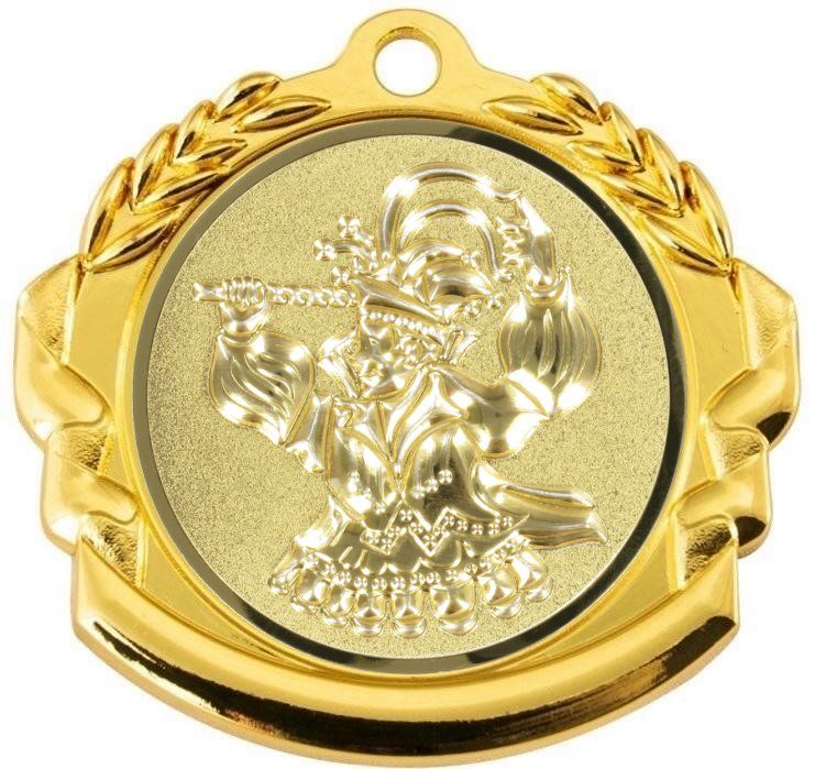 9360.024 3D Karneval Medaille 70 mm Ø 