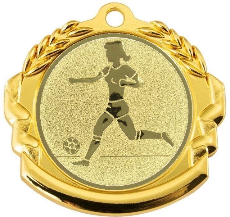 9360.220 Damenfussball Medaille 70 mm Ø