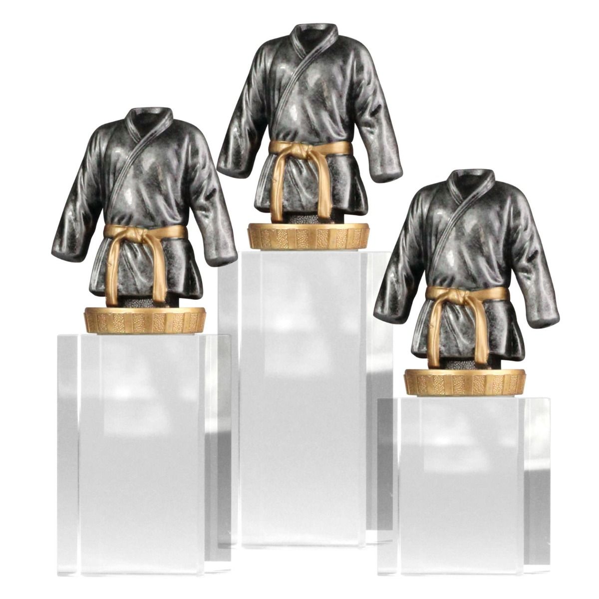 W400.009 Judo Kristall-Glaspokal | 3 Größen