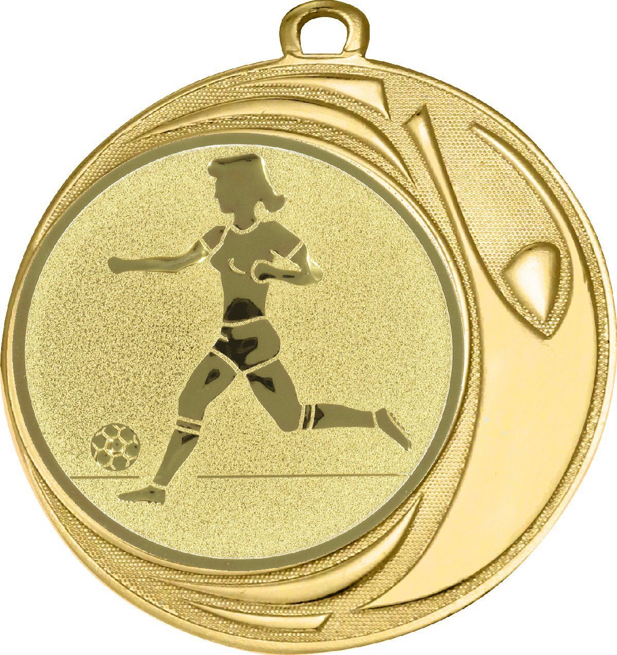 DI7006.220 Fussball - Frauen Medaille 70 mm Ø