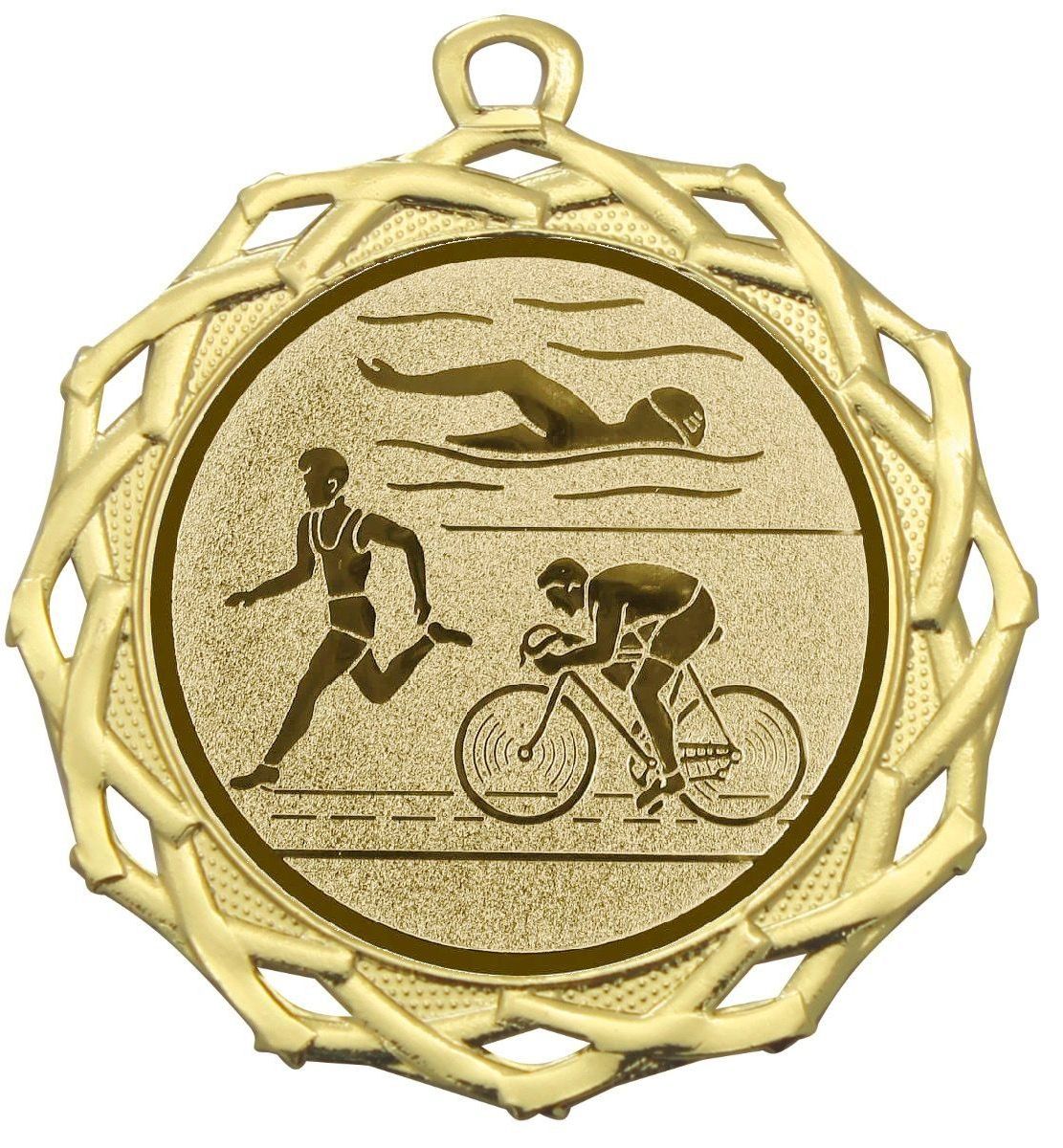 DI7003.248 Triathlon Medaille 70 mm Ø