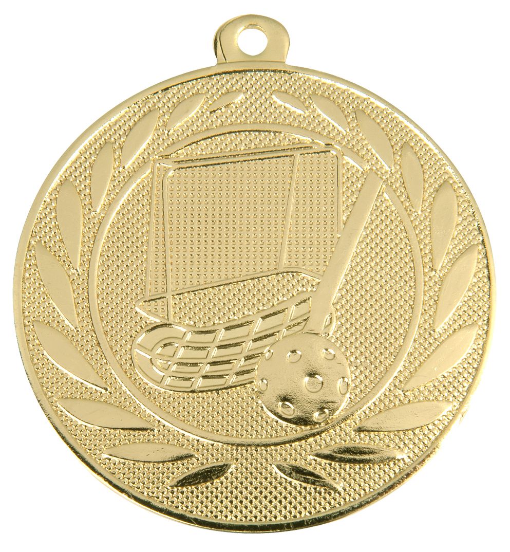 DI5000.W Floorball Medaille 50 mm Ø