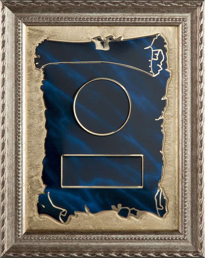 A34701 Plakette mit Metalltarga | 190x240 mm