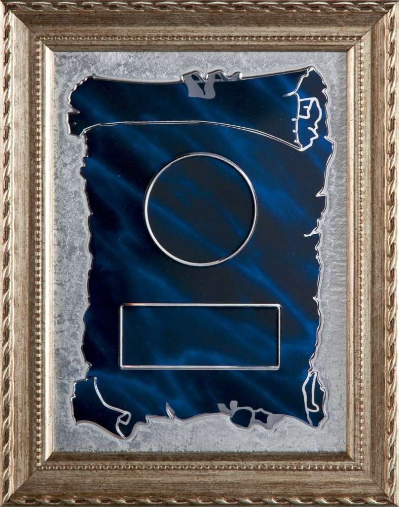 A34702 Plakette mit Metalltarga | 190x240 mm