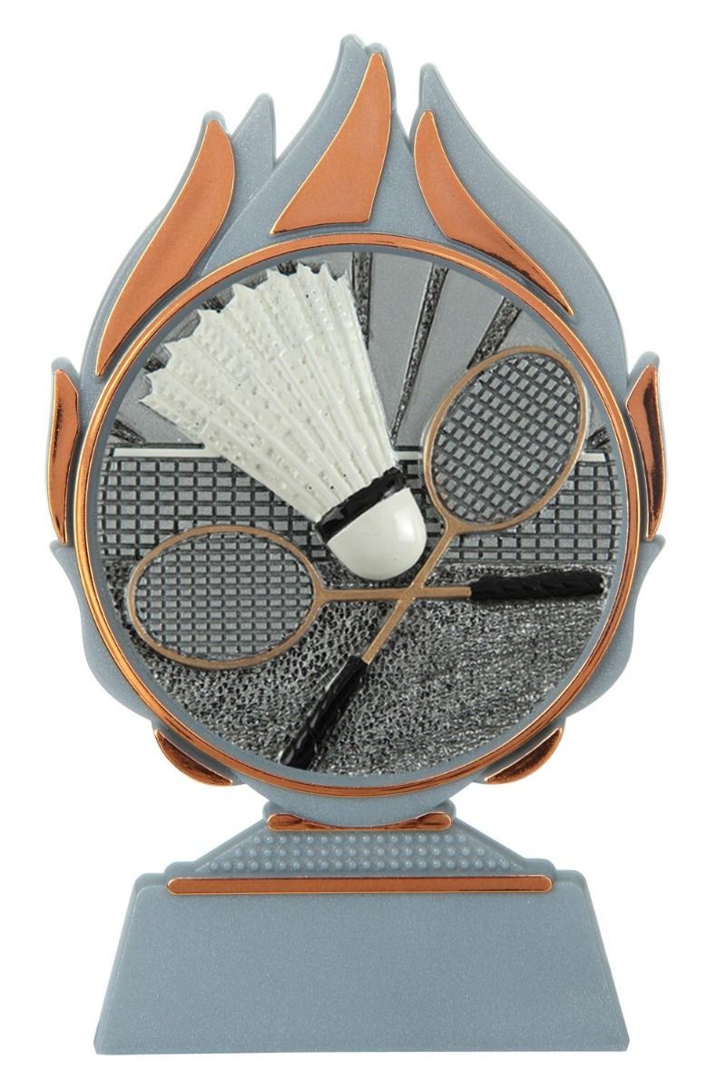 BL.001.014C Badminton Pokal-Aufsteller | 13,5 cm