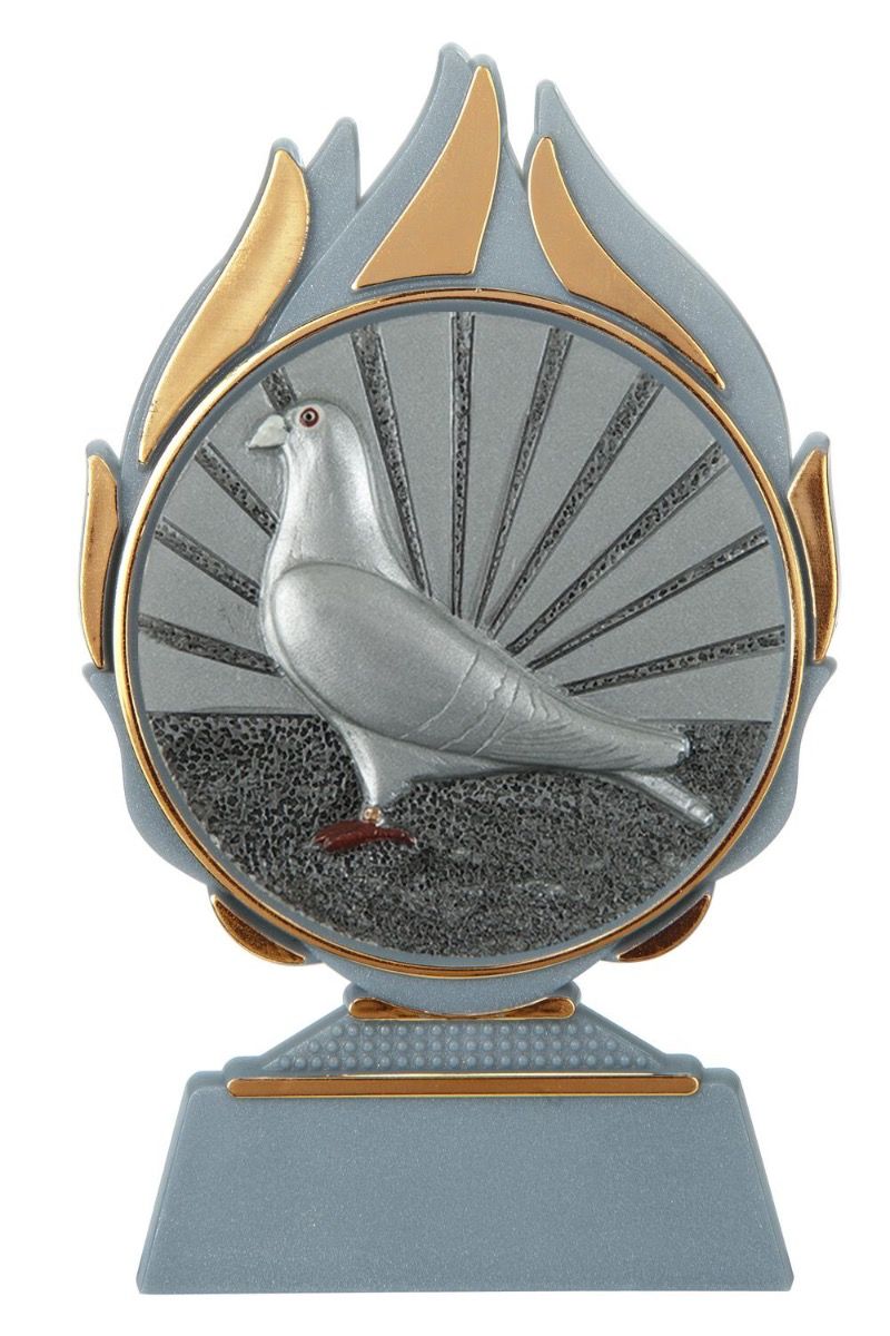 BL.001.026A Tauben Pokal-Aufsteller | 13,5 cm