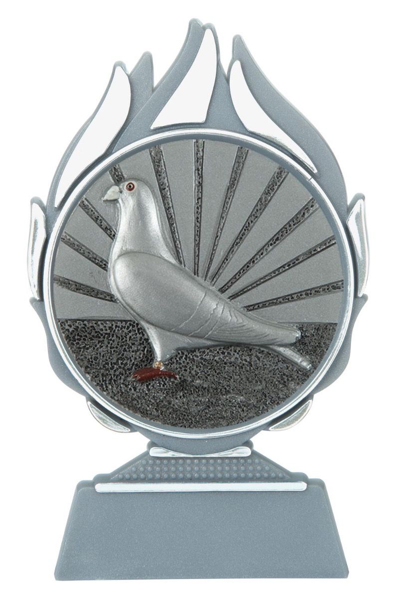 BL.001.026B Tauben Pokal-Aufsteller | 13,5 cm