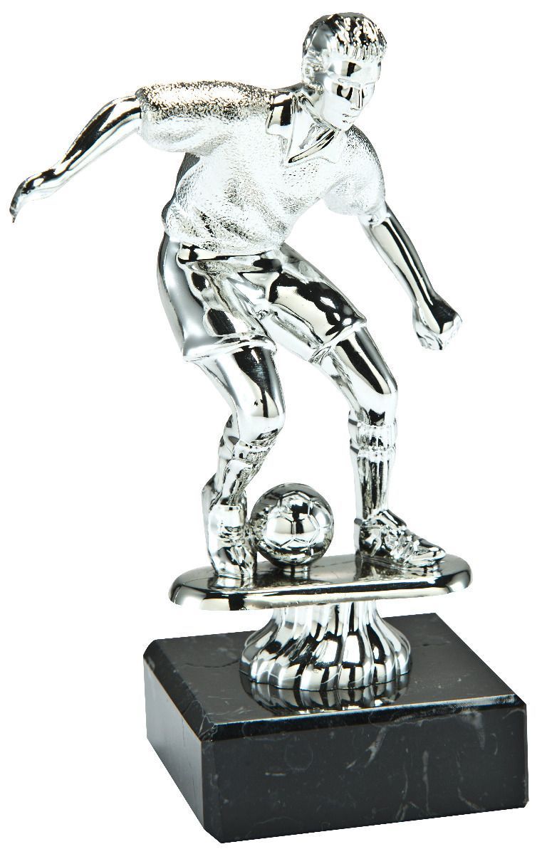MP210.02 Fussball Figur mit Marmorsockel 13,5 cm | montiert