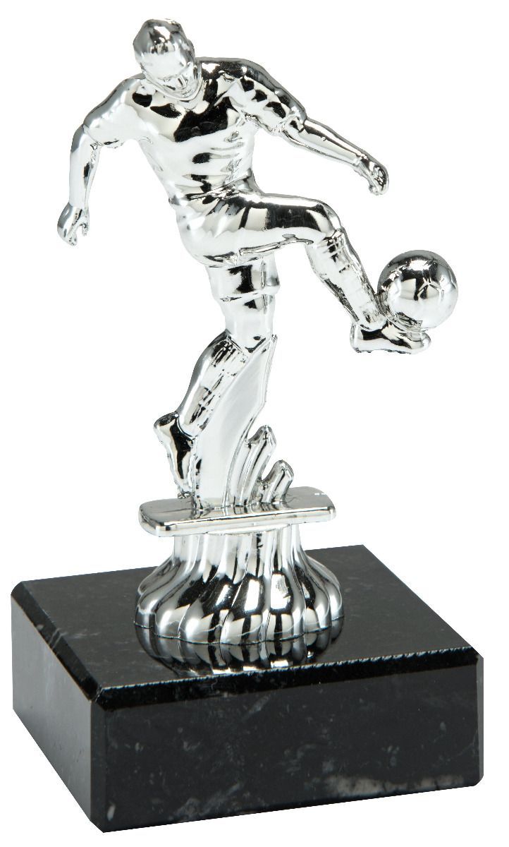 MP201.02 Fussball Figur mit Marmorsockel 13,3 cm | montiert