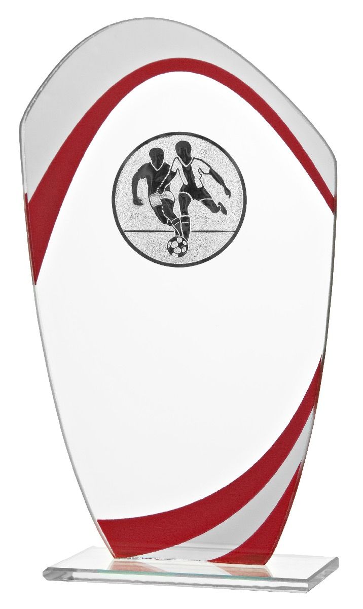 W550.08.207 Fussball Glaspokal inkl. Beschriftung | 3 Größen