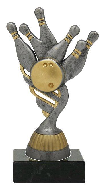 MP417.22 Bowling - Kegler Pokale-Figur | 15,0 cm
