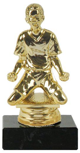 M38044 Fussball Figur mit Marmorsockel 10,8 cm | montiert
