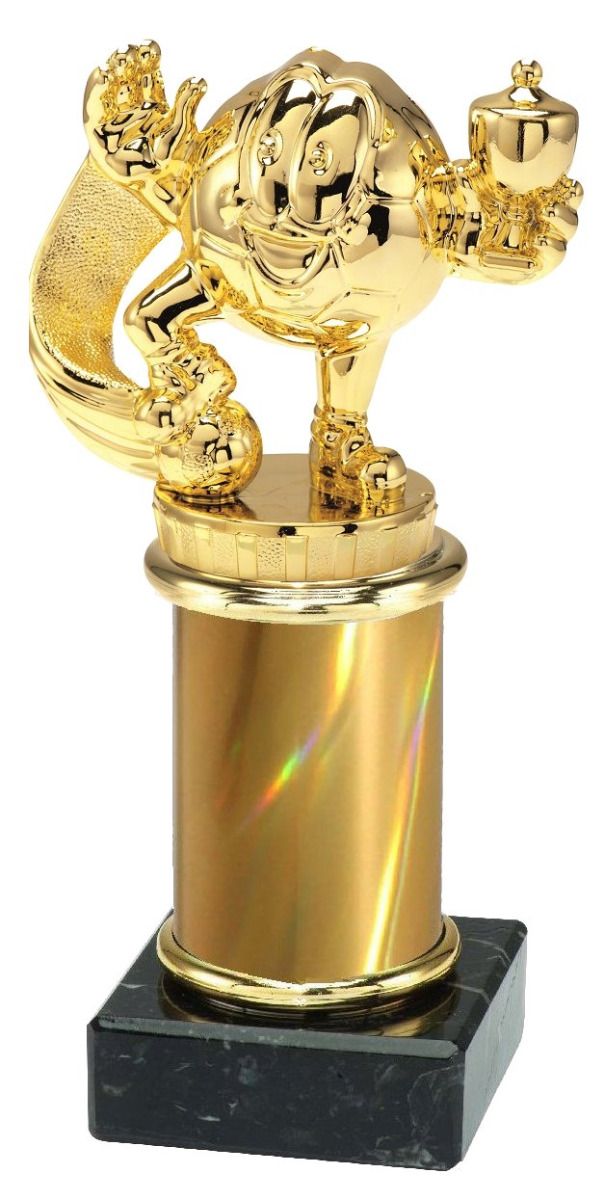 9.01.006 Fussball - Bambini Pokal Trophäe | Serie 3 Stck.