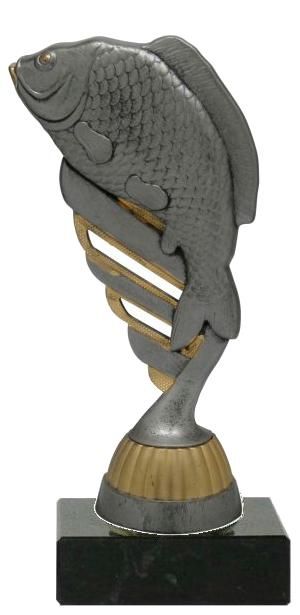 MP442.22 Fisch - Angler Pokale-Figur | 15,0 cm