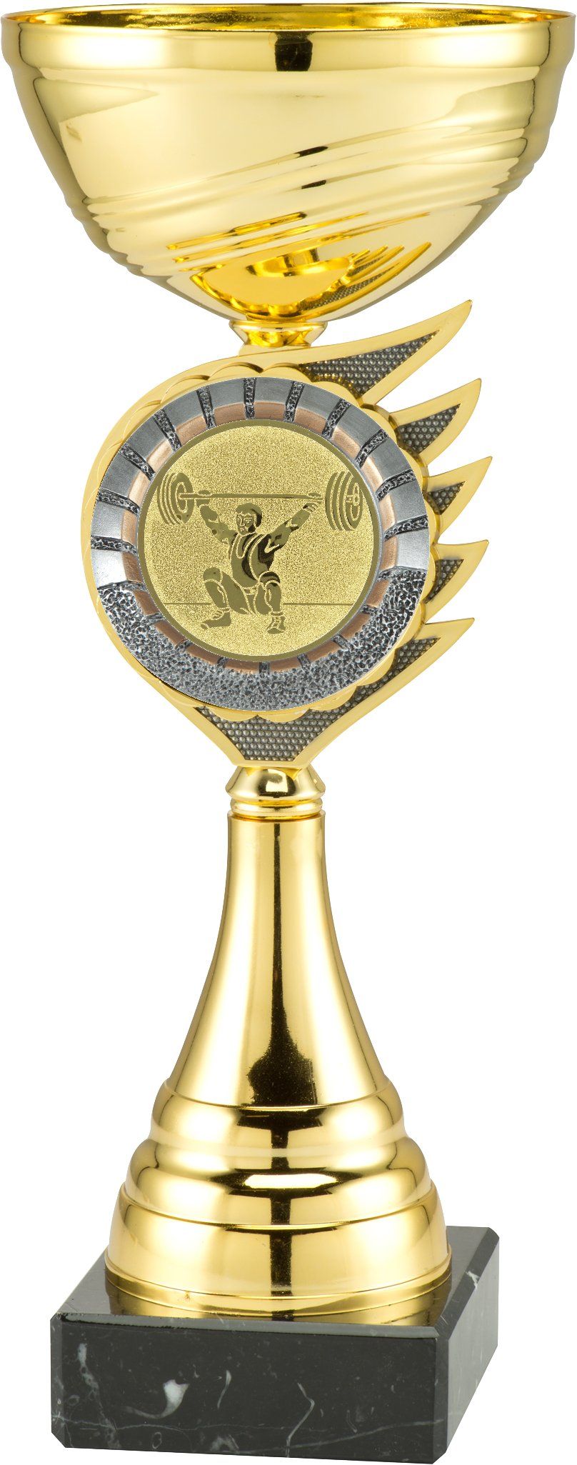 ET.407.283 Gewichtheber Pokal | Serie 5 Stck.
