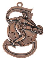 D101.SM Fussball Medaille 39x59 mm