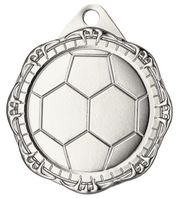 C1232.SM Fussball Medaille gold 32 mm Ø