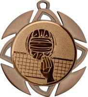 ME.099.514 Volleyball Medaille 70 mm Ø
