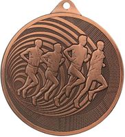 C3071.SM Lauf - Läufer Medaille 70 mm Ø