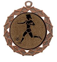DI7003.220 Damenfussball Medaille Gotha 70 mm