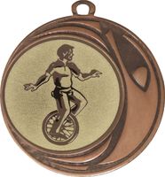 DI7006.557 Einrad Medaille 70 mm Ø