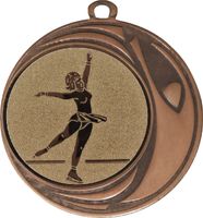 DI7006.342 Eiskunstlauf Medaille 70 mm Ø