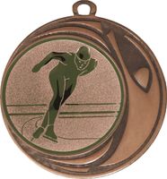 DI7006.327 Eisschnellauf Medaille 70 mm Ø