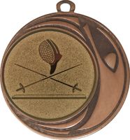 DI7006.345 Fechtsport Medaille 70 mm Ø