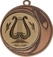 DI7006.271 Musik - Lyra Medaille 70 mm Ø