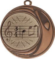 DI7006.272 Musik Medaille 70 mm Ø