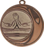 DI7006.404 Armdrücken Medaille 70 mm Ø