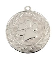 DI5000.Y Hunde-/Katzenpfoten Medaille 50 mm Ø