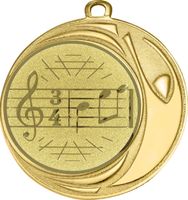 DI7006.272 Musik Medaille 70 mm Ø