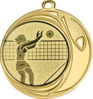 DI7006.239 Volleyball - Frauen Medaille 70 mm Ø