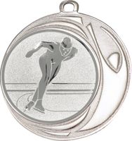 DI7006.327 Eisschnellauf Medaille 70 mm Ø