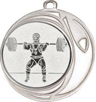 DI7006.507 Gewichtheber Medaille 70 mm Ø