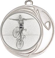 DI7006.346 Kunstradfahren Medaille 70 mm Ø 