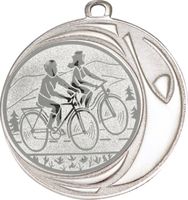 DI7006.251 Radwandern Medaille 70 mm Ø