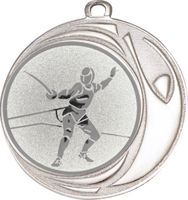 DI7006.316 Fechtsport Medaille 70 mm Ø