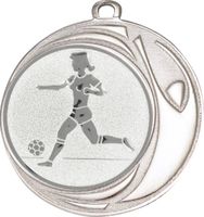 DI7006.220 Fussball - Frauen Medaille 70 mm Ø