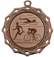 DI7003.248 Triathlon Medaille 70 mm Ø
