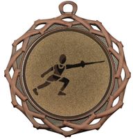 DI7003.536 Fecht Medaille Bocholt 70 mm Ø 