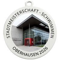 DU7001.10 Medaille mit UV-Druck | 70 mm Ø