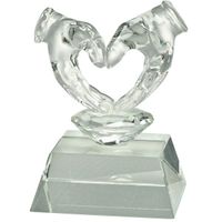 W626 Herz Glaspokal | 13,5 cm