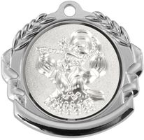 9360.024 3D Karneval Medaille 70 mm Ø 