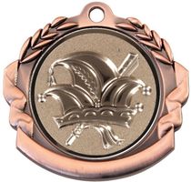 9360.025 3D Karneval Medaille 70 mm Ø