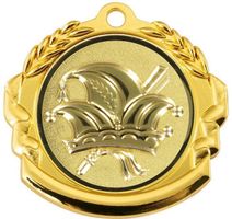 9360.025 3D Karneval Medaille 70 mm Ø