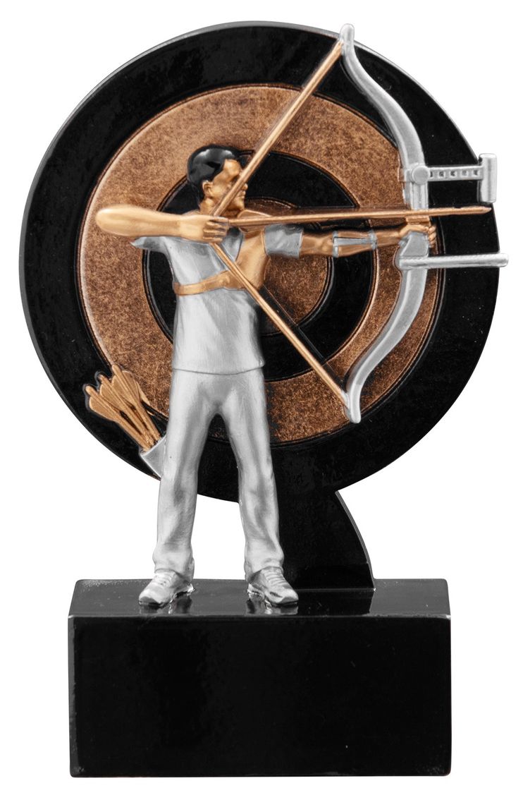 39797 Bogenschießen Pokalfigur | 13,4 cm
