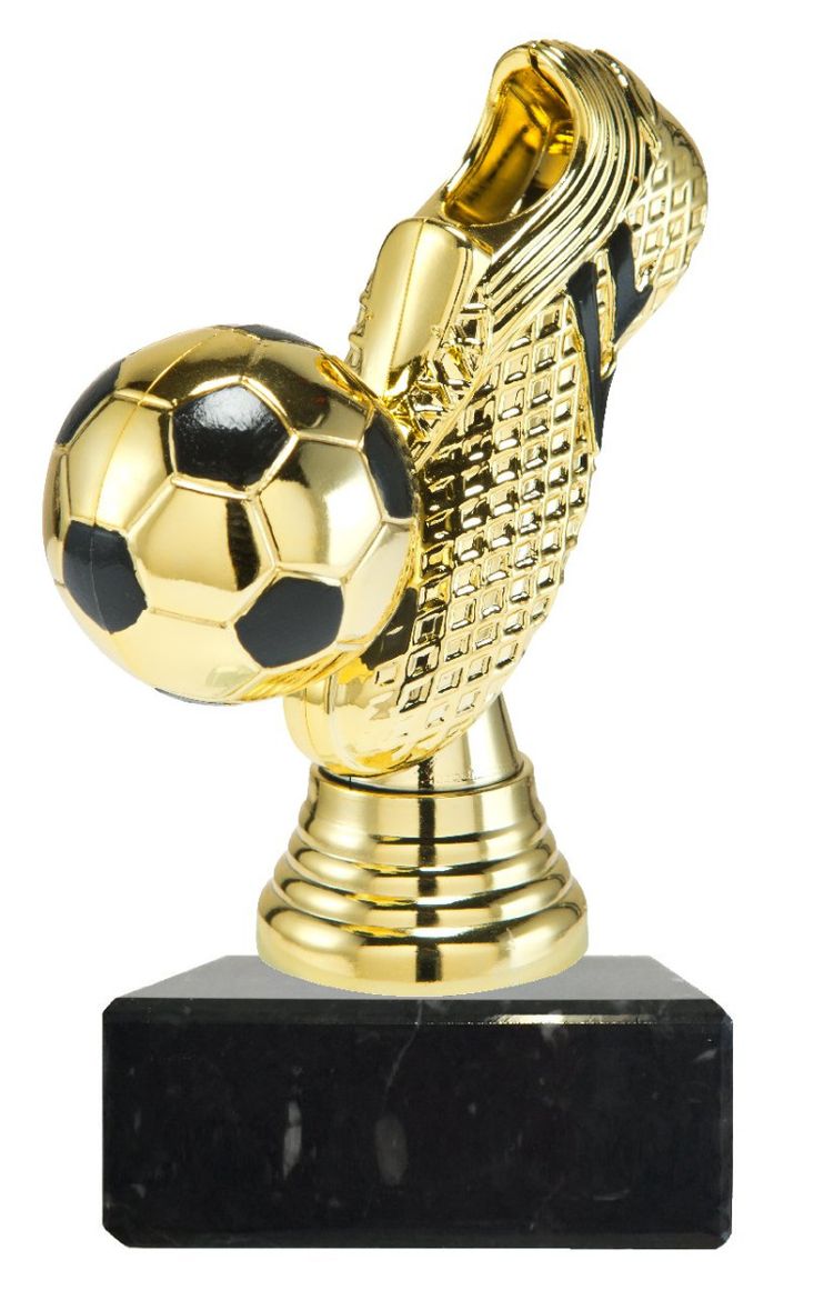 M420.520.15 Fussball 3D-Pokalfigur | 13,0 cm