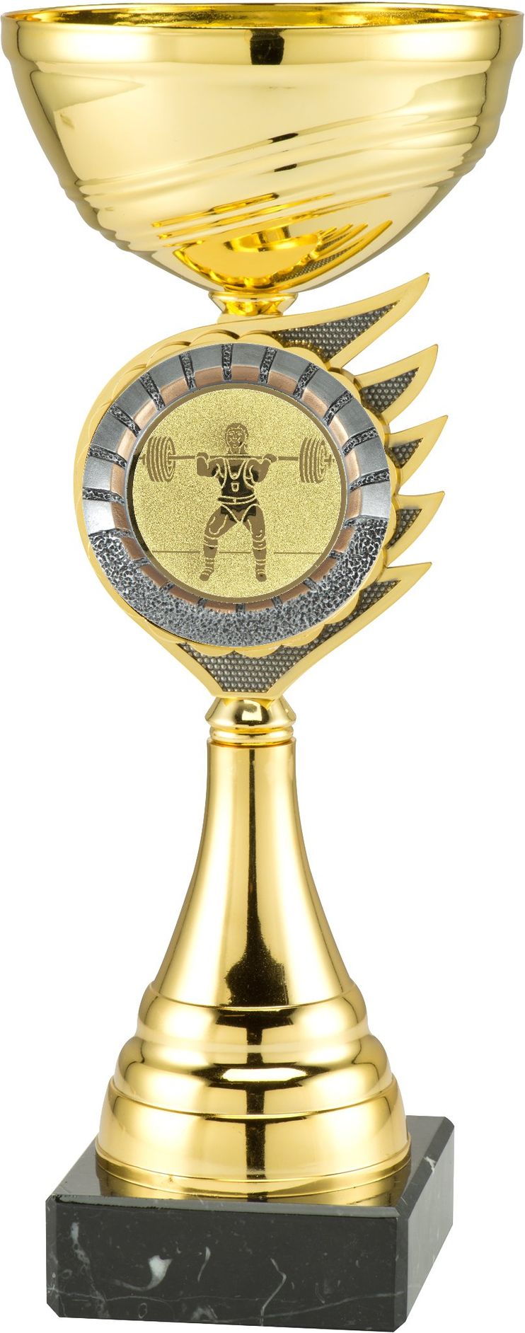 ET.407.507 Gewichtheber Pokal | Serie 5 Stck.